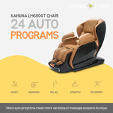 Kahuna LM-6800T White/Camel Massage Chair