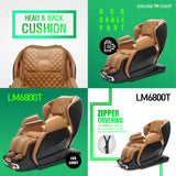 Kahuna LM-6800T White/Camel Massage Chair